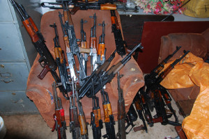 کشف و ضبط ده‎ها میل سلاح غیر قانونی در کابل
