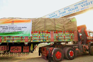 پانزدهمین محموله گندم هند به افغانستان ارسال شد