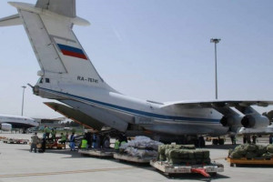 روسیه به افغانستان کمک بشردوستانه فرستاد