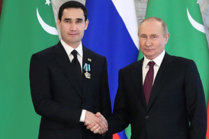گفتگوی رییسان جمهور روسیه و ترکمنستان روی اوضاع افغانستان 