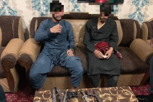 بازداشت 2 سارق مسلح از ناحیه هفتم شهر کابل