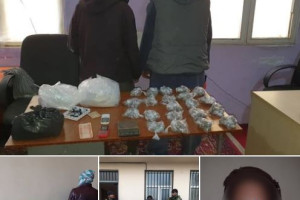 9 قاچاقبر مواد مخدر از پنج ولایت دستگیر شدند