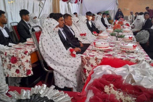 برگزاری ازدواج دسته جمعی 125 زوج در بلخ