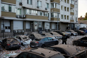اوکراین مدعی انهدام ۲۰ پهپاد روسیه در کی‌یف شد