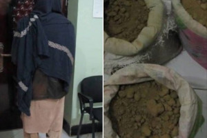 بازداشت یک قاچاقبر با ۲۵ کیلوگرام چرس در هرات