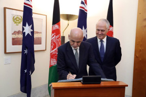 استرالیا از همکاری دوامدار دفاعی با افغانستان خبر داد