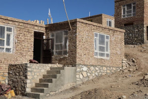 برای76 خانواده سیلابزده منزل مسکونی اعمار شد