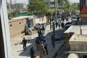 انفجار در ساحه دشت برچی شهر کابل