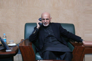 غنی از روحانی خواستار گسترش روابط میان ایران و افغانستان شد