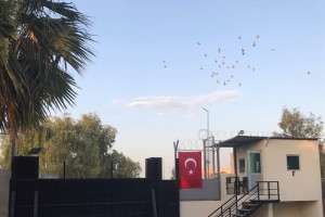 قونسلگری ترکیه در موصل عراق هدف حمله راکتی قرار گرفت