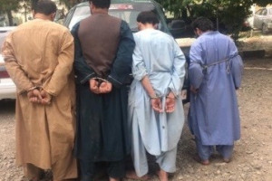 ۴سارق مسلح در ولایت هرات دستگیر شدند