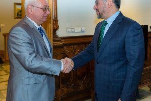 دیدار وزیر امور خارجه با سفیر روسیه در کابل