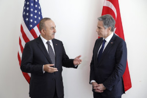 وزیران خارجه امریکا و ترکیه گفتگو کردند