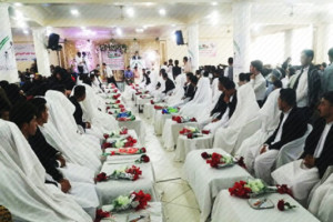 محفل عروسی دسته‌جمعی 30 زوج در هرات برگزار شد