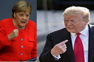 صدراعظم آلمان دعوت دونالد ترمپ را رد کرد