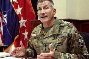 واکنش جنرال نیکلسن به حمله تروریستی غرب کابل