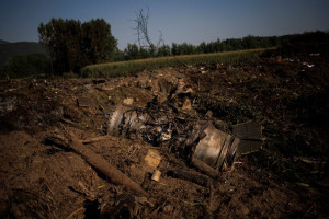 هواپیمای اوکراینی حامل 12تن تسلیحات در یونان سقوط کرد
