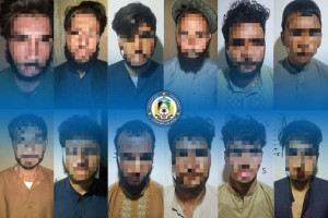 بازداشت ۱۲ تن در پیوند به‌ همکاری با طالبان از کابل و لوگر