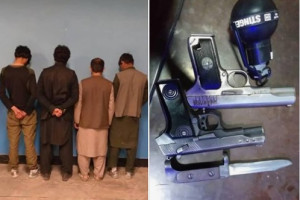 4 تن به اتهام سرقت و چپاولگری در کابل دستگیر شدند