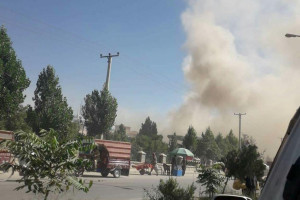 انفجار یک موتر بمب از سوی طالبان در ولایت غزنی