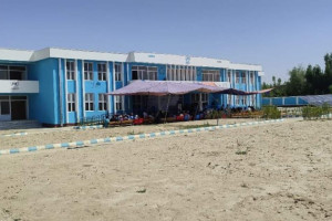 کار ساخت یک مکتب با هزینه ۲۳ میلیون افغانی در لوگر تکمیل شد