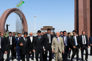 رئیس جمهورغنی از سفر رسمی ترکمنستان، به کابل بازگشت 