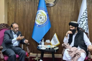 معاون سفارت ایران در کابل با سراج‌الدین حقانی دیدار کرد