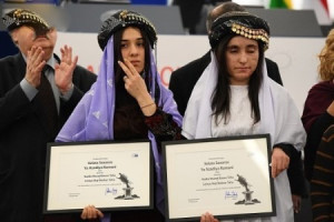 جایزه ساخاروف به برده های جنسی داعش داده شد