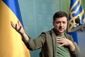 زلنسکی: روسیه یک پنجم خاک اوکراین را تصرف کرده است