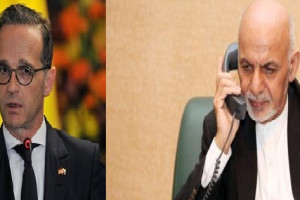 گفتگوی تلفنی رییس جمهور غنی با وزیر خارجۀ آلمان