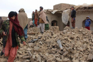 بیش از هزار خانه در زمین‌لرزه اخیر افغانستان ویران شده‌اند  