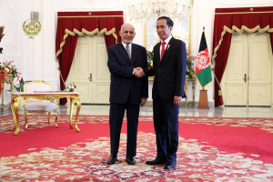 اشرف غنی با رئیس جمهور اندونزی دیدار کرد