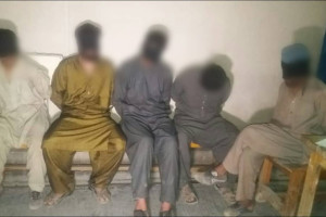 دستگیری پنج تن به اتهام اعمال تروریستی از کابل