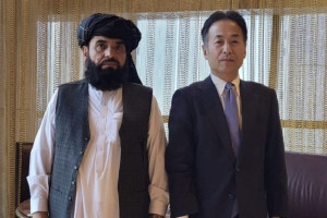 شاهین و سفیر جاپان گفتگو کردند