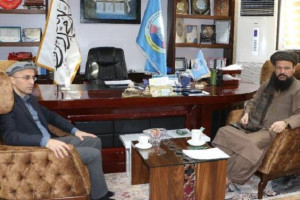 منصور با معاون شرکت ترکی 77 گفتگو کرد