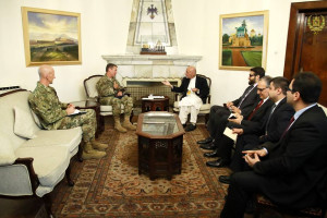 نیروهای دفاعی افغانستان را تقویت می کنیم