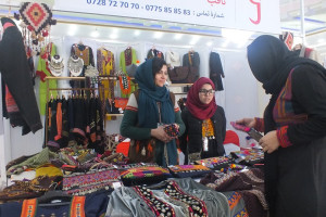 نمایش تولیدات داخلی زنان در کابل