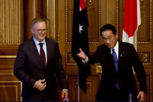  استرالیا و جاپان توافق همکاری امنیتی‌ امضا کردند