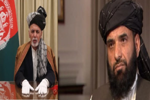 طالبان: غنی حاکمیت خود را زیر چتر جنگ دوام می‌دهد