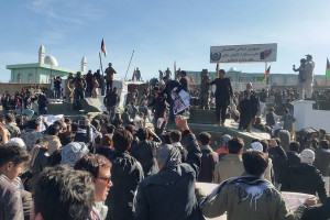 تظاهرات گسترده در ولایات کابل، بامیان، غزنی، دایکندی و بلخ