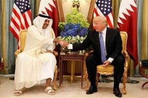امیر قطر و ترامپ در مورد جنگجویان طالب گفتگو کردند