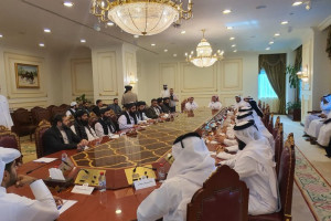 گفتگوی-هیات-طالبان-با-مقام‌های-قطری-در-دوحه