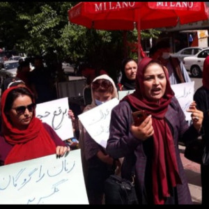 اعتراض-پی‌هم-زنان-کابل-«برقع-حجاب-ما-نیست»