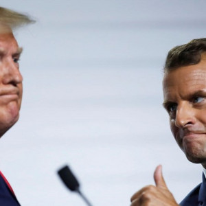 لحن-شوخی-ترامپ-با-واکنش-رییس-جمهور-فرانسه-مواجه-شد