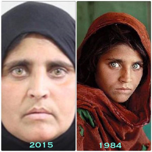 پاکستان-خانم-مشهور-چشم-سبز-افغانستان-را-بازداشت-کرد