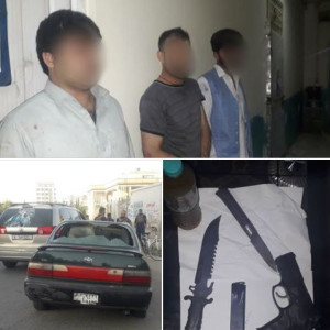 بازداشت-گروه-پنج-نفری-دزدان-مسلح-از-کابل