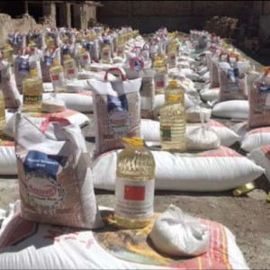 توزیع-۴۰۰-بسته-کمکی-چین-در-کابل