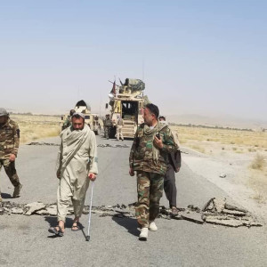 طالبان-جاده-عمومی-قندهار-ارزگان-را-تخریب-کردند