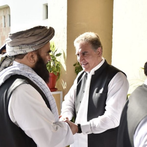 دیدار-وزیر-خارجه-پاکستان-با-هیئت-طالبان-در-اسلام‌آباد
