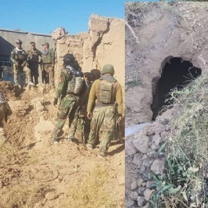 کشف-یک‌-تونل-۵۰۰-متری-طالبان-در-هرات